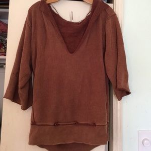 Free people hooded sweater